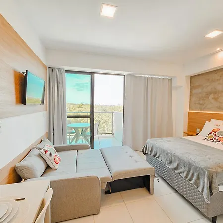Porto De Galinhas - Flat 324-D Makia Beach Experience, Muro Alto Exterior photo